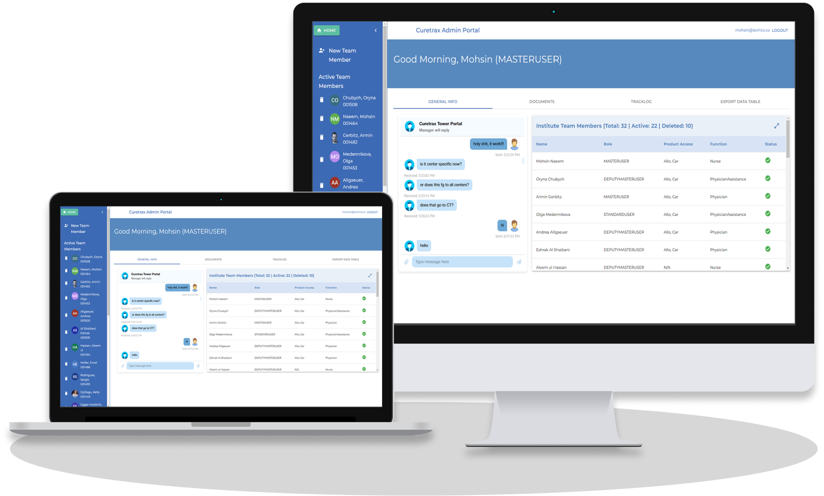 Completion of the Physician´s Dashboard, The Flightdeck