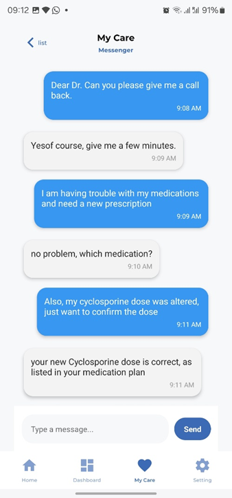 Messenger Function