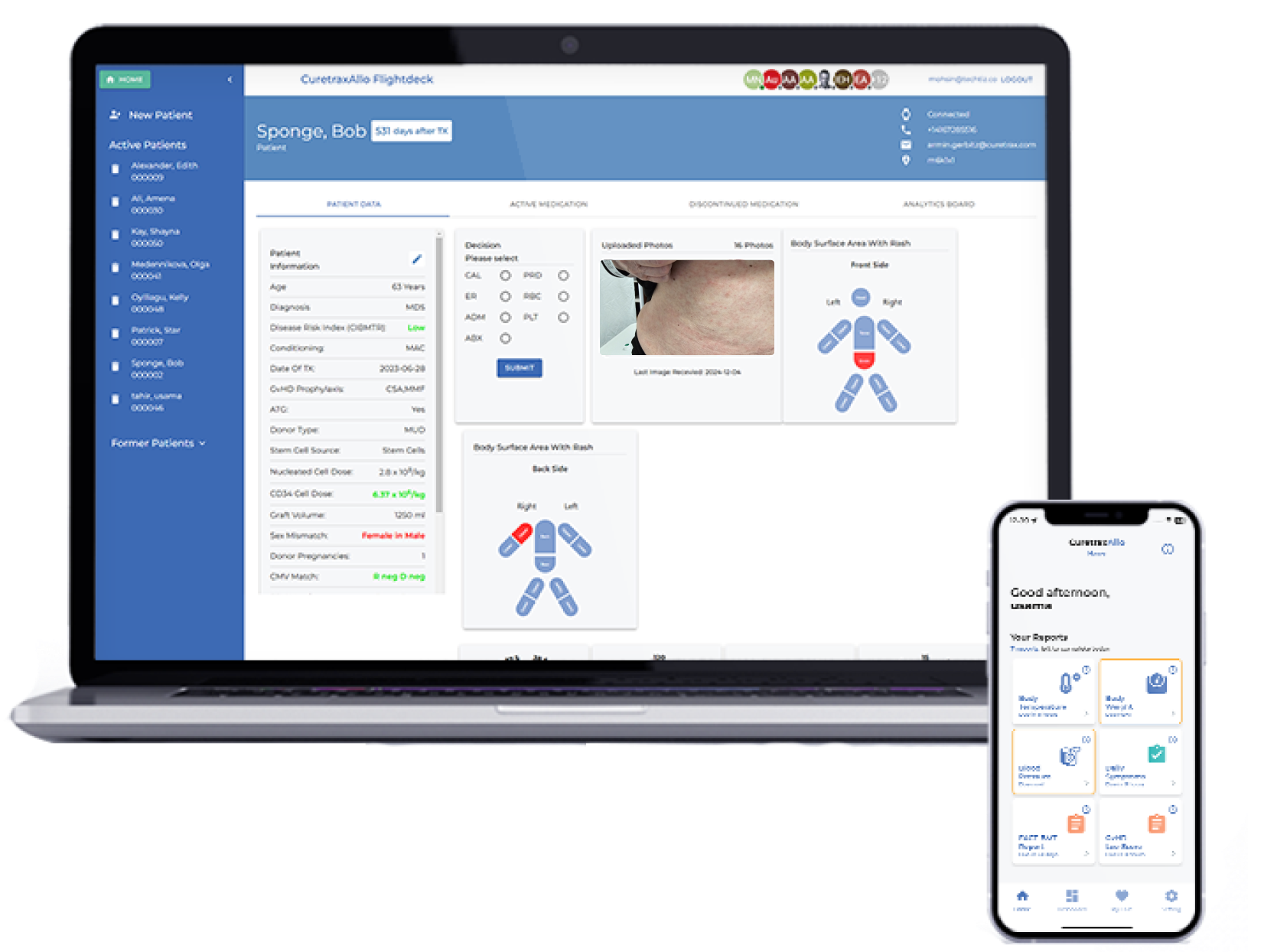Development of the Web Apps Intended for Healthcare Providers